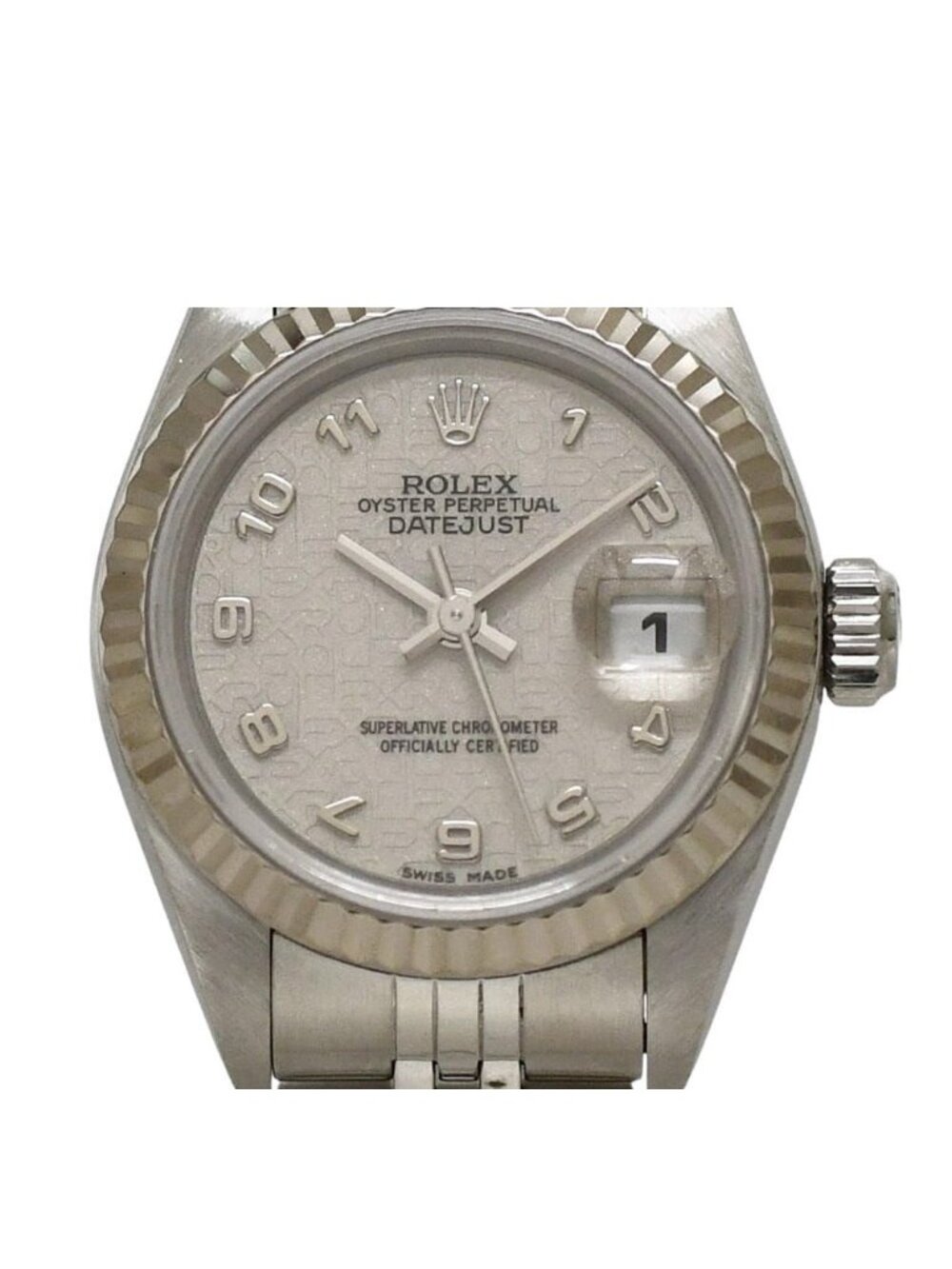 Rolex Watch Datejust Polished Computer Dial SS Silver Date